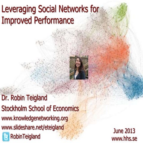 Leadership in networks teigland jun2013