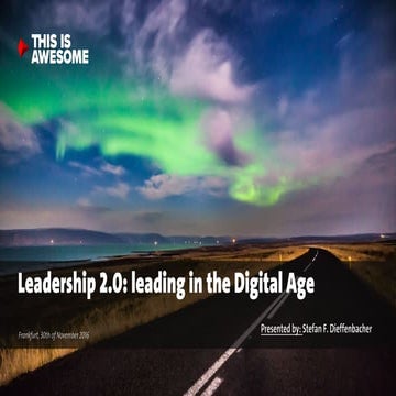 Leadership 2.0: leading in the digital age