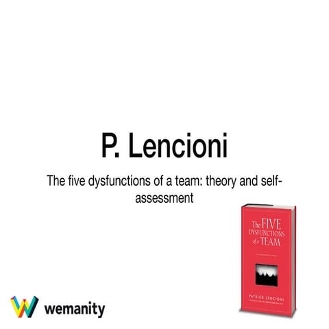 Leadership Labs October 18th - Lencioni