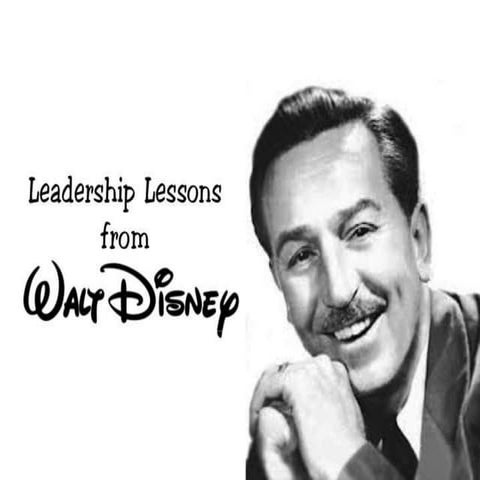 Leadership Lessons from Walt Disney arranged by TeamTRI | PPTX