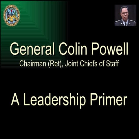 Leadership military style