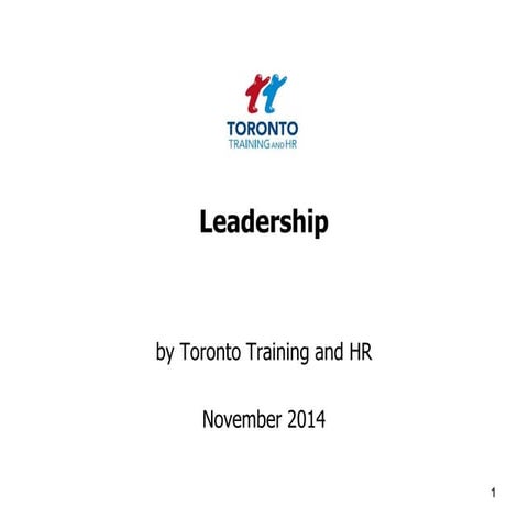 Leadership November 2014