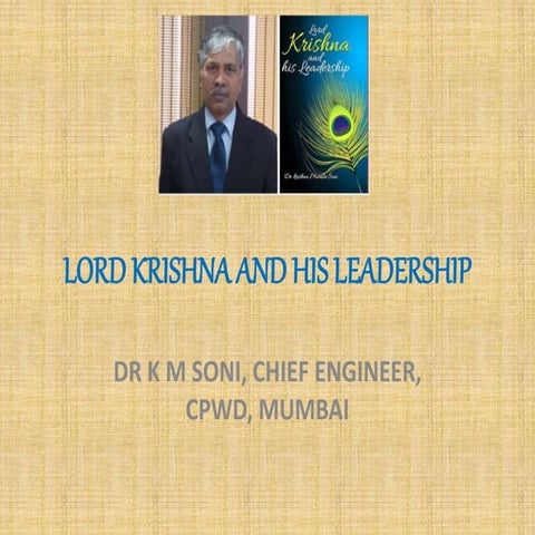 Leadership of lord krishna