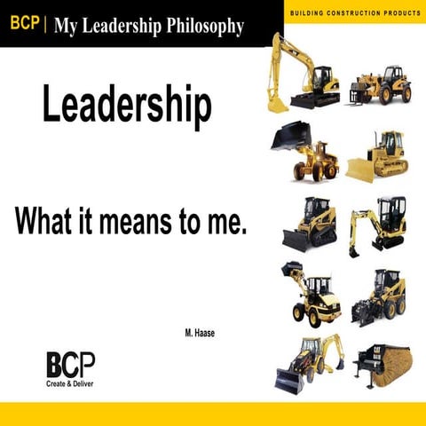 Leadership Philosophy Mjh