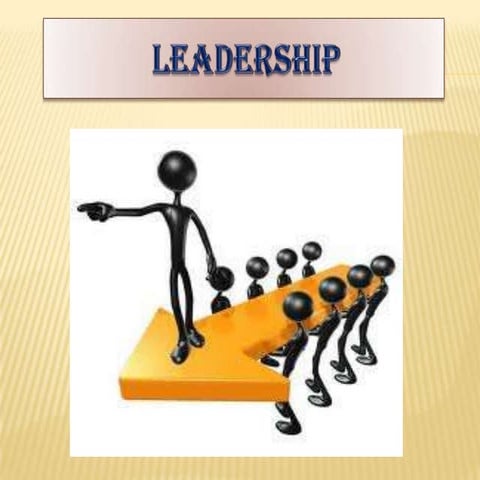 Leadership ppt presentation