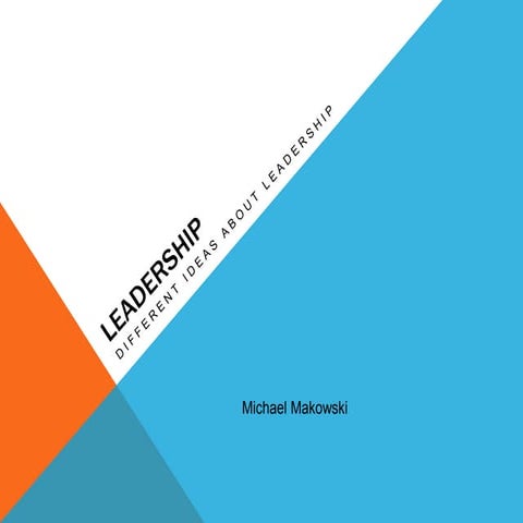 Leadership presentation | PPTX
