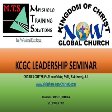 Leadership Principles & Practice