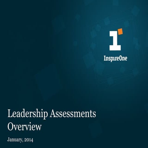 Leadership Assessment Tools from InspireOne