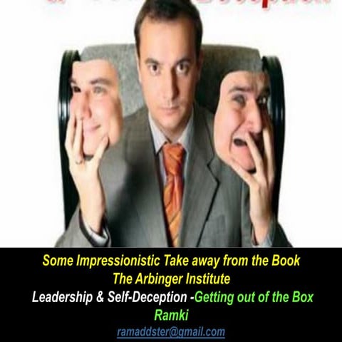 Leadership And Self deception | PDF