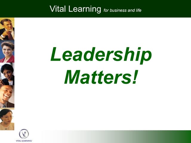Leadership Essentials In A Down Economy