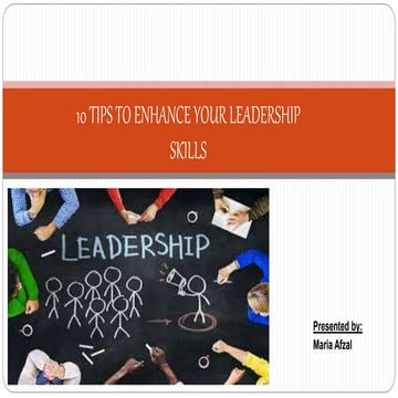 Leadership skills