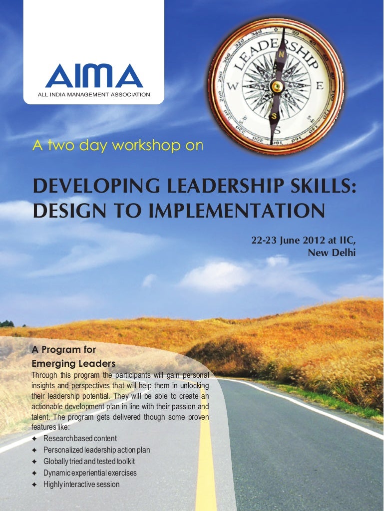 Leadership Skills Flyer