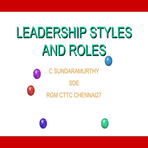 Leadership style snew2