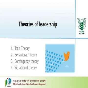 Leadership theories: Advantages and Limitations
