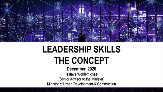Leadership training ppt