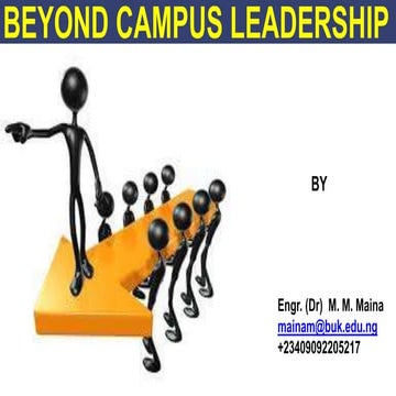 Leadership workshop