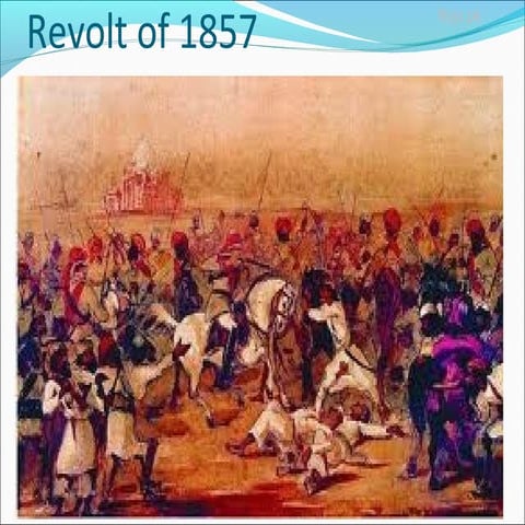 Leaders of 1857 revolt