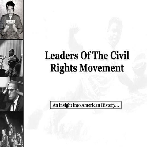 Leaders of the black civil rights movement