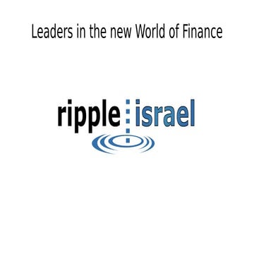 Leaders of the new world of finance 