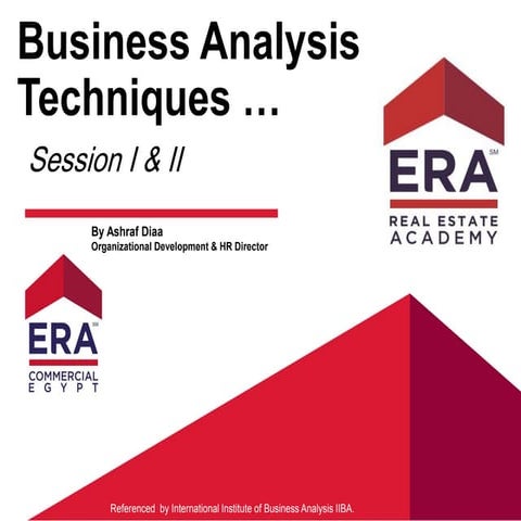 Analytical Techniques - Basic Business analysis