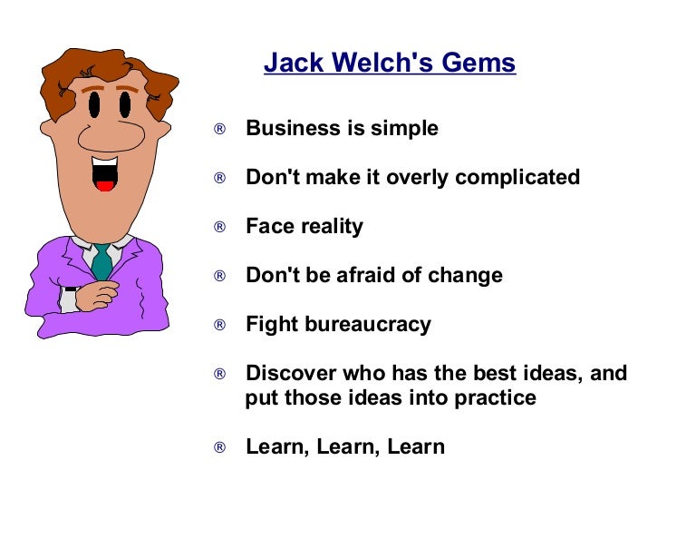 Leaders Jack Welch On Leadership