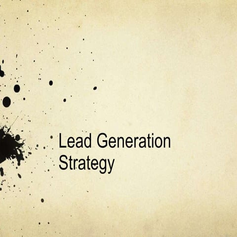 Lead Generation