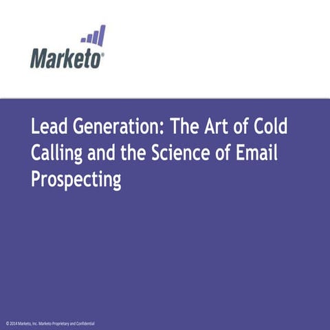 Lead Generation: The Art of Cold Calling and the Science of Email Prospecting
