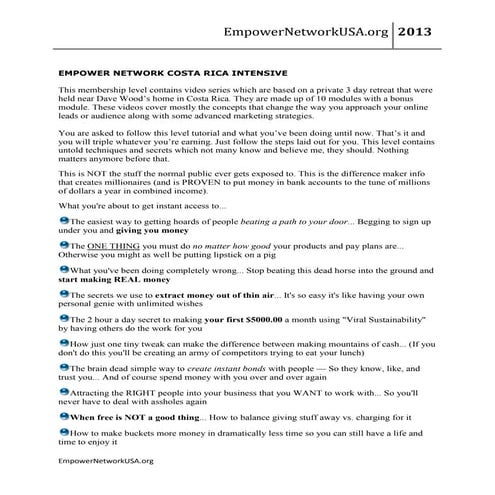 Lead generation  costa rica hangouts