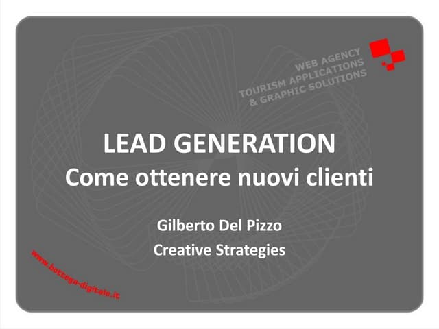 Lead generation 2017