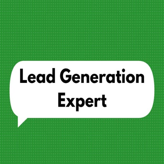 Lead Generation Expert PPT