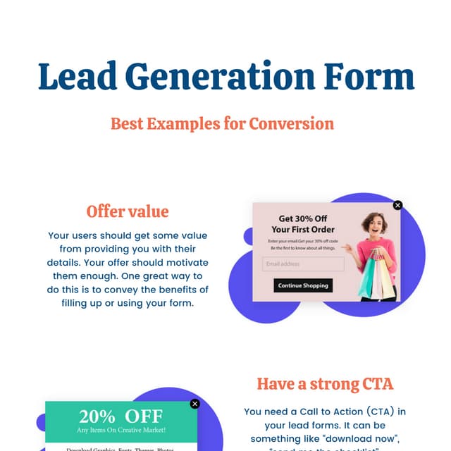 Target User from Lead Generation Form
