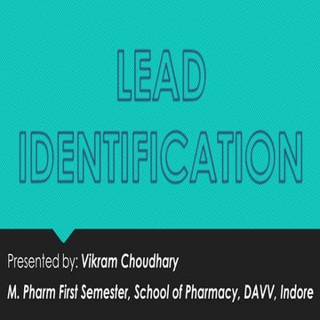 Lead identification 