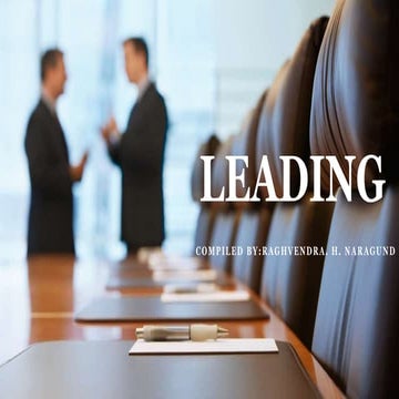Leading