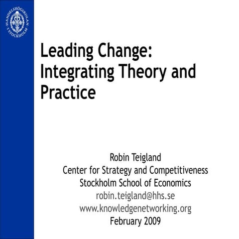 Leading Change Feb09