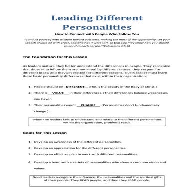 Leading Different Personalities (Ej Guevarra)