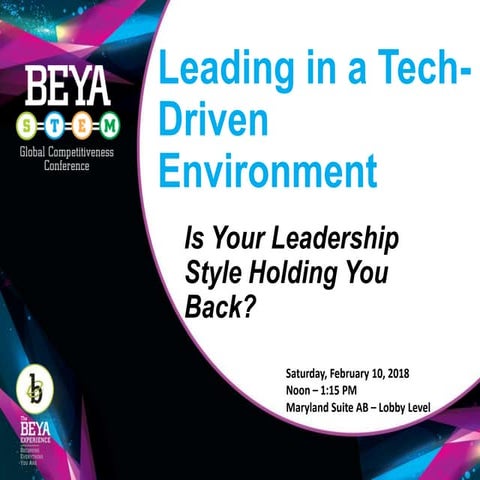 Leading in a Tech-Driven Environment: Is Your Leadership Style Holding You Ba...