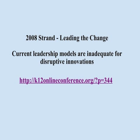 Leading The Change