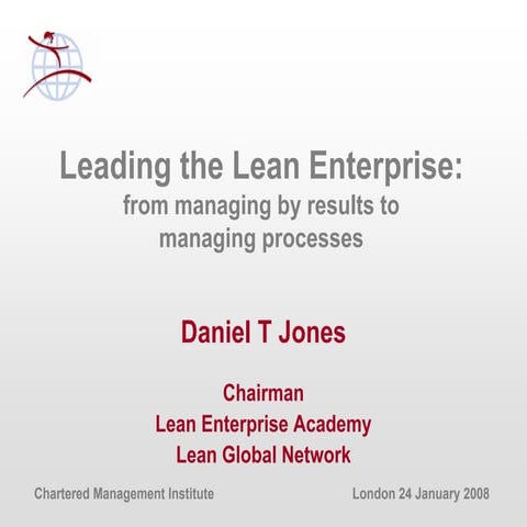 Leading the Lean Enterprise