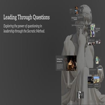 Leading Through Questions: The Socratic Method and Leadership | PPTX