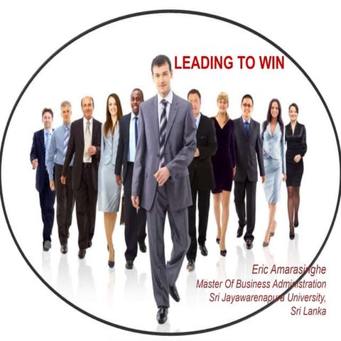 Leading to Win as a Manager and improve Leadership qualities