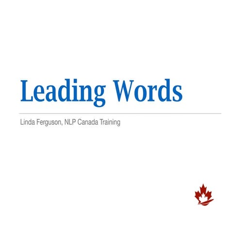 Leading Words