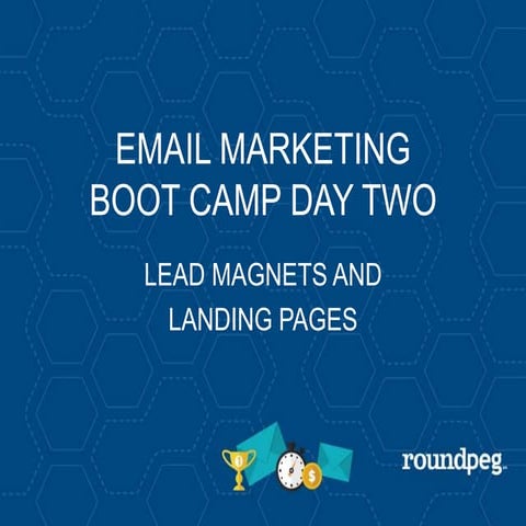 Lead magnet and landing pages
