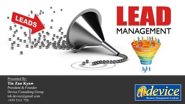 Lead Management