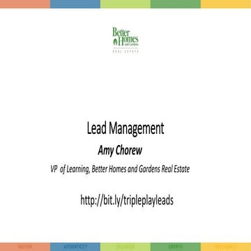 Real Estate Lead Management