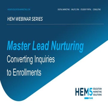 Master Lead Nurturing: Turning Inquiries Into Enrollments