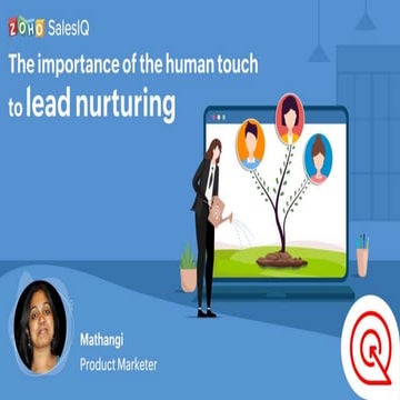 The importance of the human touch to lead nurturing