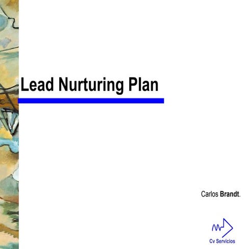 Diseña un Plan de Lead Nurturing  exitoso