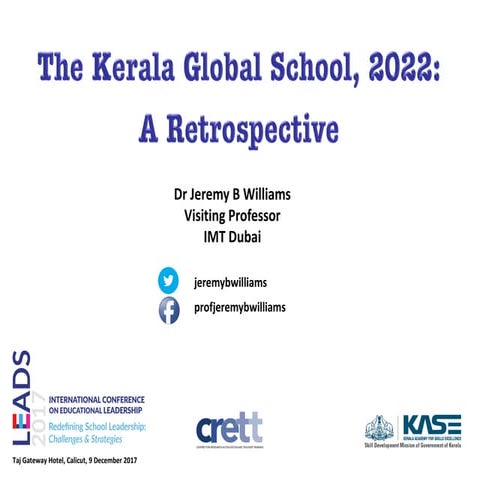 The Kerala Global School, 2022:  A Retrospective 