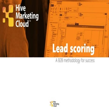 Lead scoring - A B2B methodology for success