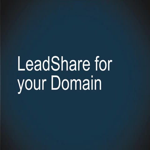 LeadShare for your domain